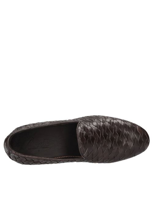 Mocassini in pelle MORGILLO | TROISI-456/12 INTR.T.MORO